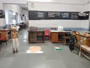 न्यायालय परिसर में गांधी जयंती 